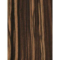 Шпон строганный Classic Veneer эбен макассар радиал АВ 2850+ мм