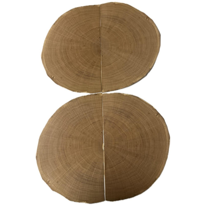 Шпон струганий Classic Veneer дуб європейський зріз тангентал AB