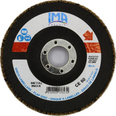 Круг пелюстковий прямий по нержавіючій сталі та металу, цирконієво-керамічний, Ceramicato CE 125×22,23 мм P60 Ima Abrasivi