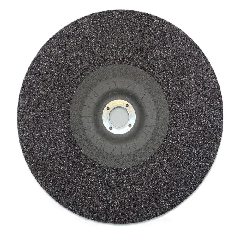 Круг зачисний з увігнутим центром по нержавіючій сталі та металу, оксид алюмінію, Inox Gold, 230x7,0x22,23 мм, Coarse, Ima Abrasivi