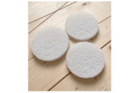 Пад для втирання олії Iwmar 406 x 10 мм білий