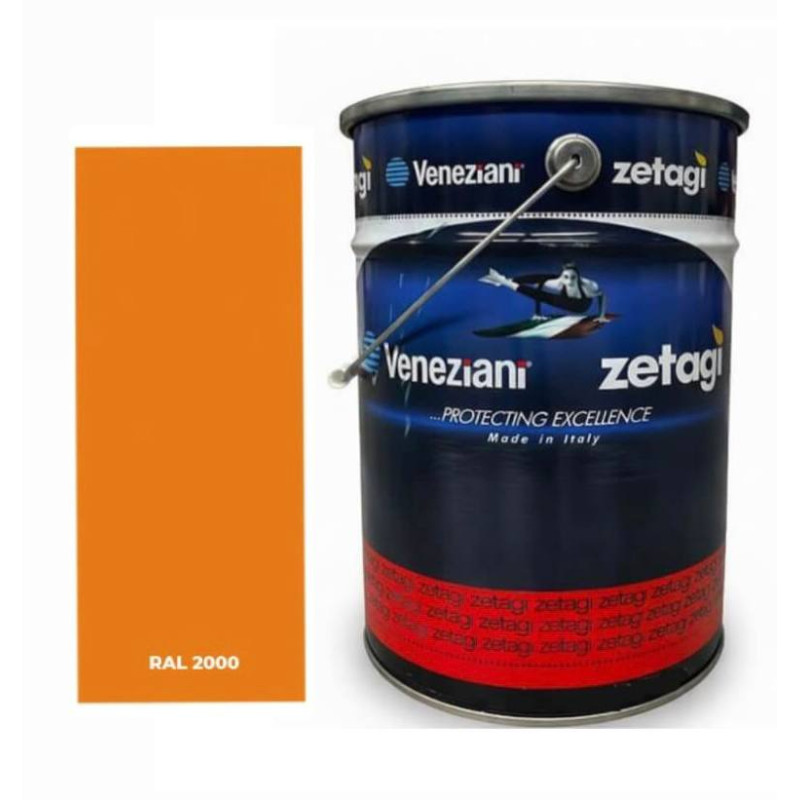 Фарба акрил-поліуретанова для металу Zetagi DTM RETRON 773 RAL 2000