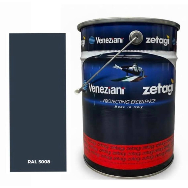 Фарба акрил-поліуретанова для металу Zetagi DTM RETRON 773 RAL 5008