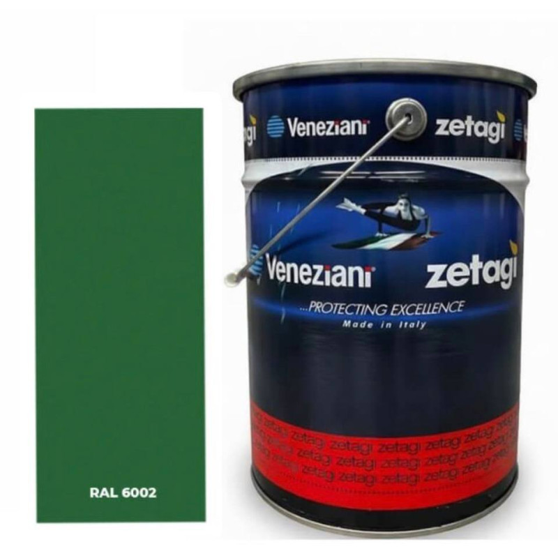 Фарба акрил-поліуретанова для металу Zetagi DTM RETRON 773 RAL 6002