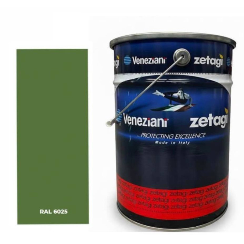 Фарба акрил-поліуретанова для металу Zetagi DTM RETRON 773 RAL 6025