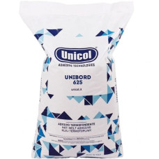 Клей кромкооблицовочный высокотемпературный Unicol Unibord 625 прозрачный (20 кг)