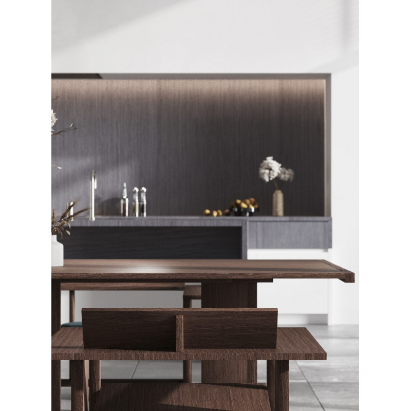 Шпон файн-лайн Classic Veneer Дуб Графіт 2800x640 мм (DAG 47)