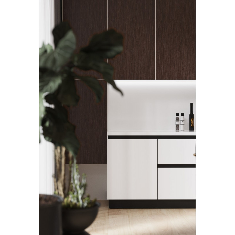 Шпон файн-лайн Classic Veneer Горіх Караваджіо 2500x640 мм (ORCA 20)