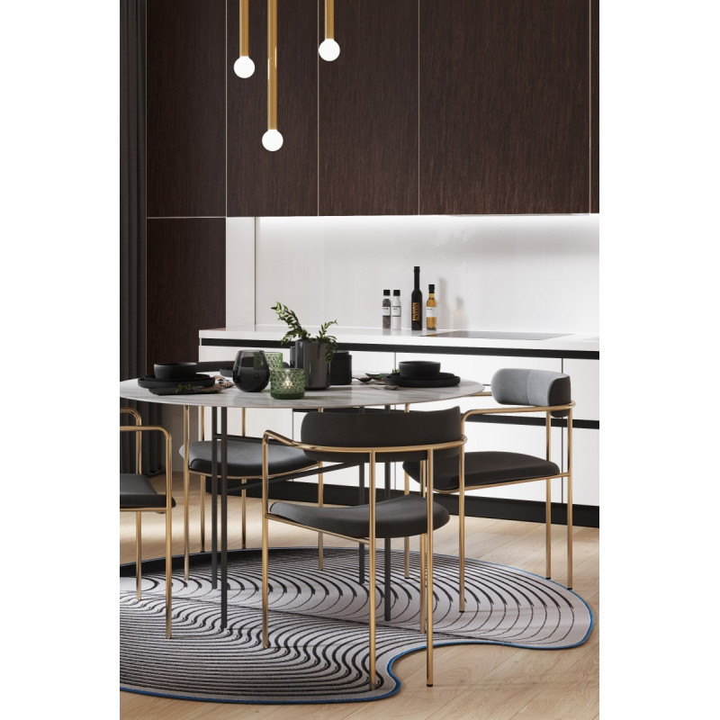 Шпон файн-лайн Classic Veneer Горіх Караваджіо 2500x640 мм (ORCA 20)