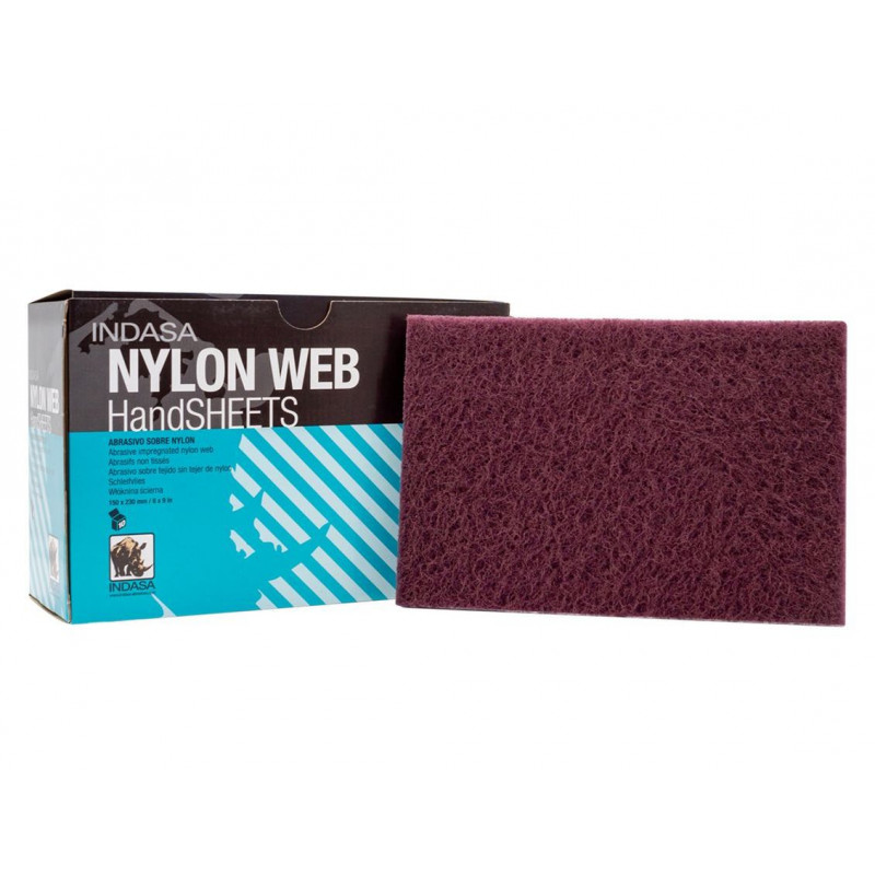 Скотч-брайт Indasa Nylon Web VF 
P360-400 червоний