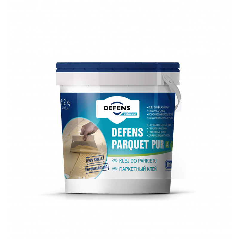 Клей для паркету поліуретановий Defens Parquet Pur (10 кг)