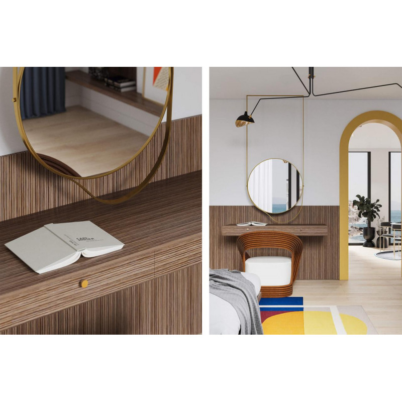 Шпон файн-лайн Classic Veneer Оливка Ардженто 2500x640 мм (OLA 33)