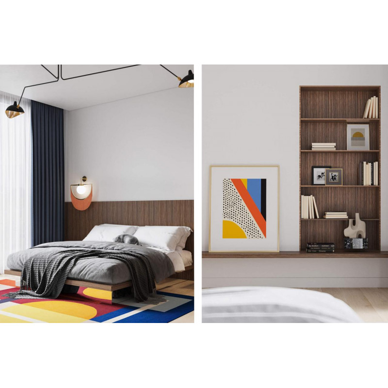 Шпон файн-лайн Classic Veneer Оливка Ардженто 2500x640 мм (OLA 33)