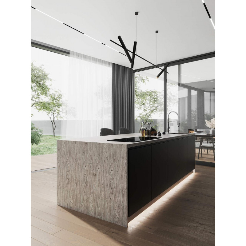 Шпон файн-лайн Classic Veneer Горіх Салерно 2800x640 мм (ORS 74)