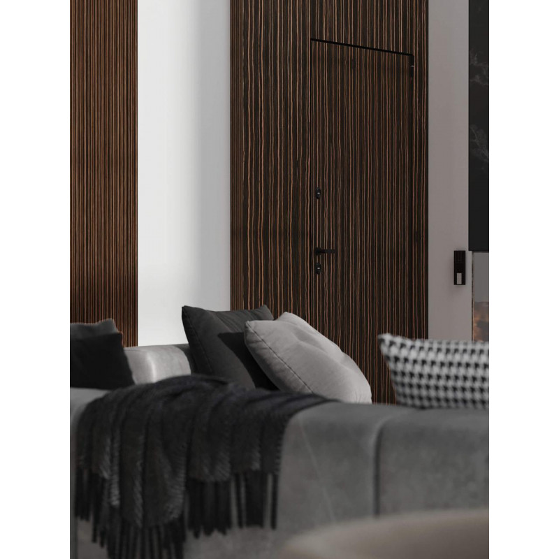 Шпон файн-лайн Classic Veneer Ебен Макасар Люкс 2500x640 мм (HEML 60)