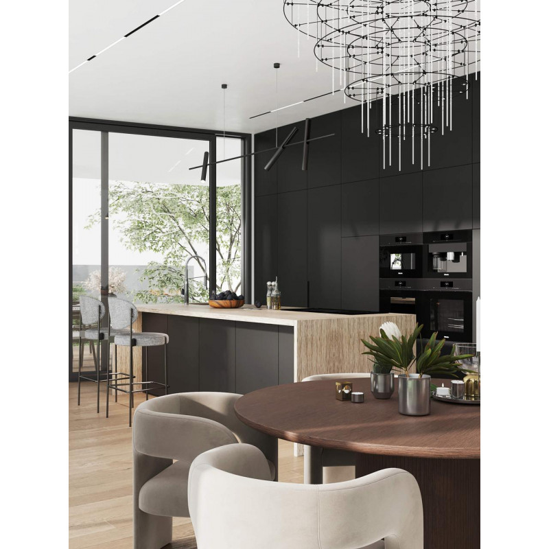 Шпон файн-лайн Classic Veneer Ебен Радіальний Вузький 2500x640 мм (HEW 22)